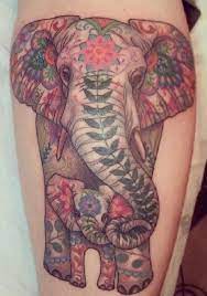Pin On Elephant Tattoo Design