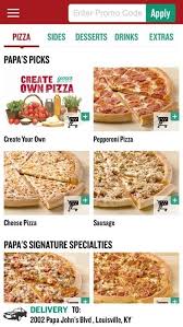 Papa John Pizza Sizes Image Mag Pertaining To Papa John