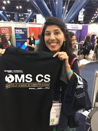 Pbs did a nice segment on the georgia tech program, which you can find here let lowered entrance requirements not mislead you: Gatech Online Ms Cs On Twitter Oms Grad Jazz Kaur Is Hanging At The Gtcomputing Booth At Ghc16 For A Short While This Morning Stop By And Say Hi Sheisgtcomputing Https T Co Zbr7f9yadd