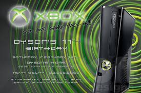 Xbox Video Game Birthday Party Invitation By Liftoffdesigns 13 99 Video Games Birthday Party Video Games Birthday Xbox Party