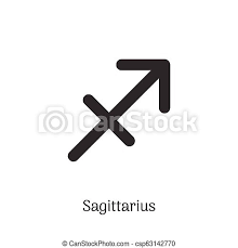 As for its look, it resembles the 69 number turned to the right. Sagittarius Symbol