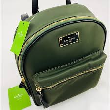 Kate Spade Bags New Kate Spade Olive Green Nylon Backpack Poshmark