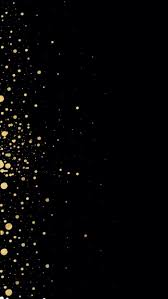 Wallpaper Gold Dots On Black Wallpaper Achtergronden Achtergronden Kerstachtergrond