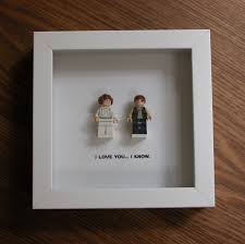 Lego Je Taime Je Sais Star Wars Princesse Par Geeksandnerdsstudio Mariage Lego Lego Figurine Lego Star Wars