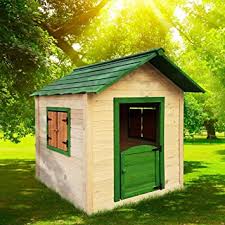 Spielhäuser für den heimischen garten. Brast Spielhaus Fur Kinder 106 X111x132cm Tannenholz 12mm Kinderspielhaus Stelzenhaus Garten Baum Turm Holzhaus Amazon De Spielzeug