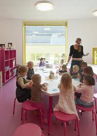 Tellus Nursery School By Tham And Videgard Arkitekter Church Nursery Decor Nursery School Church Nursery