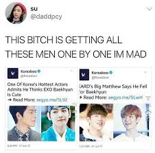 His Visuals Are No Joke If I Were Straight I D Be Jealous Exo Funny Exo Memes Kpop Exo