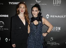 View all camélia jordana pictures. Laetitia Dosch Et Camelia Jordana C Rachid Bellak Pool Bestimage Les Globes Les Prix De L Art Et La Culture