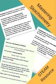 I Can Master Chemistry Stoichiometry Distance Learning High School Chemistry Chemistry Teaching Chemistry