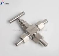 Hongji Needle Valve Tee-Type Stainless Steel 304 Oil Needle Valve 1/2,  3/4NPT
