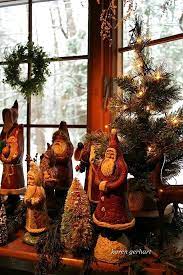 Vintage Santas Primitive Country Christmas Primitive Christmas Country Christmas