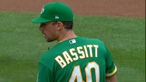 He made his mlb deb. Chris Bassitt Strikes Out 7 06 19 2021 Oakland Athletics