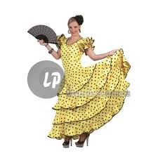 Il s'agit d'un originale robe de flamenco qui s'appele serrana. Robe Espagnole Jaune A Pois Noirs Taille S M Achat Vente Deguisement Panoplie Cdiscount