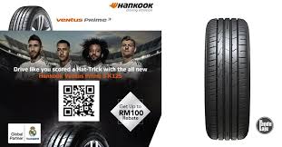 Maybe you would like to learn more about one of these? Beli Tayar Hankook Ventus Prime 3 K125 Dapat Rebat Tunai Hingga Rm100