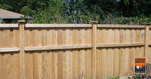 How doers get more done. Traditional Stack Board On Batten Cedar Rustic Fence Co