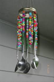 Make Your Own Wind Chimes From Spoons Dump A Day Wind Chimes Wind Chimes Homemade Diy Wind Chimes