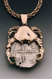 Sample Only Nfs 14k Crab Mounting For Your Coin In 2021 Pendant Coin Jewelry Mens Necklace Pendant