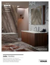 Séura lighted mirrors utilize leds with. Tailored Vanity Jacquard Kohler Pdf Catalogs Documentation Brochures