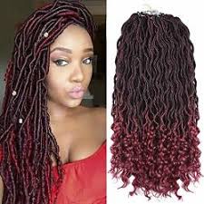 A woman's hair is a valuable asset. Deyngs 18 Goddess Faux Locs Crochet Hair Braids Wavy With Curly Ends Synthetic Hair Extensions Fauxlocs Fiber Braiding Hair Afro Kinky Soft Dread Dreadlocks Reviews Online Pricecheck
