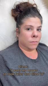 Ombré Brows 🔥 #OmbreBrows #PowderBrows #browsonfleek #browtattoos  #naturalbrows #pmuartist #ombré #thickbrows #southjerseytattoo