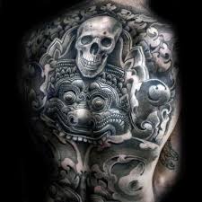 40 Skull Back Tattoo Designs For Men Masculine Ink Ideas Tattoos For Guys Tattoos For Guys Badass Badass Tattoos