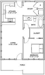 It only has one room and it's not a although the bedroom is part of an open plan and is not a separate room, it's situated somewhere in a corner. 24x32 House 1 Bedroom 1 Bath Pdf Floor Plan 768 Sq Ft Model 1 Small Floor Plans Tiny House Floor Plans One Bedroom House