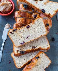 Cinnamon Raisin English Muffin Bread With Cinnamon Sugar Butter English Muffin Bread Muffin Bread Bread Making Recipes