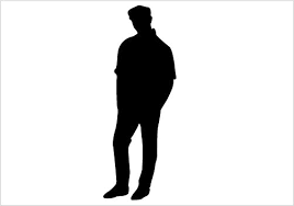 Stylish Man Silhouette Graphics Silhouette Man Silhouette Silhouette Clip Art