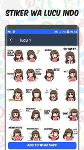 Stiker Lucu Wa Sticker For Whatsapp Wastickerapps For Android Apk Download