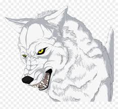 Black and white high quality vector seamless pattern. Arctic Wolf Whiskers Drawing Sketch Anime Wolf Head Drawing Hd Png Download Vhv