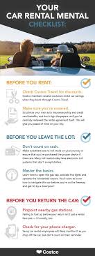 This Rental Car Checklist Will Help You Save Money And Time On Your Next Trip Here Are Six Key Points To Keep In Mind Car Rental Costco Travel Avis Car Rental