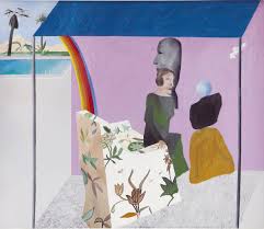 Rabih Alameddine On Twitter David Hockney Mount Fuji And Flowers 1972