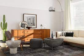 For example, consider using a statement table in your dining room or creating an inviting seating area in your living room. 8 Mid Century Modern Living Room Ideas We Love Modsy Blog