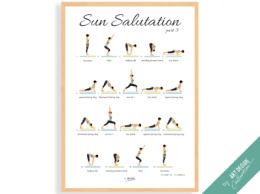 Check spelling or type a new query. Sun Salutation Poster Yoga Poses Part 3 Montessori Poster Homeschooling