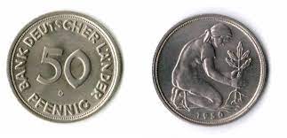 50 pfennig ``bank deutscher länder`` 1950 g die seltenste kleinmünze deutschlands in gt. Deutschland 1950 G 50 Pfennig Bank Deutscher Lander 1950g Irrtumlich Gepragt Top Erhaltung Fast Stempelglanz Ma Shops
