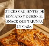 ✨ STICKS CRUJIENTES DE BONIATO Y QUESO ✨, 📍Guarda y comparte esta receta  con otras mamás que quieran ideas fáciles y deliciosas., ¿Quieres un snack  fácil, delicioso y que a tus peques les encante? ...