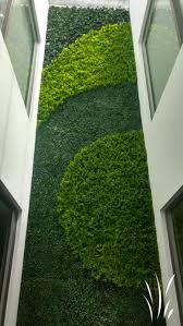 Different Designs Mixed Together With Artificial Leaf Panels With Greensmart Dekor Vertical Garden Diy Vertical Garden Wall Green Wall Garden