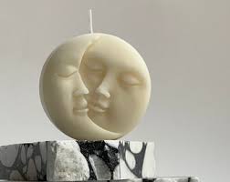 Sun and Moon Candle, Sun, Moon, Astrology Candles, Wedding Gift for Guests,  Wedding Decor, Bougie, Astrology, Gift for Couple, Home Decor,