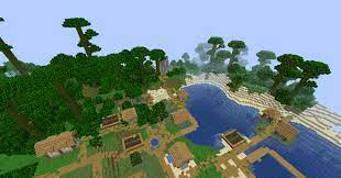 The chest on top of the pillager post holds a crossbow and some iron ingots, while the jungle temple has two chests with some gold. 2357902202500014489 A Jungle Village Seed Minecraft