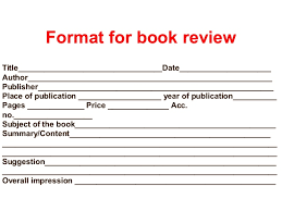 Image Result For Book Review Format Review Essay Essay Examples Book Report