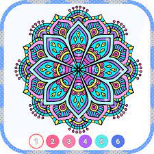 Download Amazon Com Mandala Color By Number Mandala Coloring Book Appstore For Android