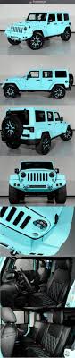 Cool Jeep 2017 Starwood Motors Custom Tiffany Blue Jeep Wrangler Im In Love Blue Jeep Wrangler Jeep Cars Blue Jeep