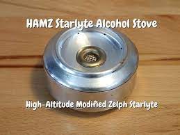 The Most Fuel Efficient Alcohol Stove The Diy Hamz Starlyte Alcohol Stove Backpacking Stove Stove