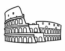 Su nombre real era el anfiteatro flavio, no obstante a este se le conoce como coliseo gracias a la colosal estatua de nerón que se encontraba ubicada en sus cercanías. Dibujo De Coliseo Romano Pintado Por En Dibujos Net El Dia 21 04 15 A Las 10 32 41 Imprime Pinta O Colorea Tus Propios Dibujos