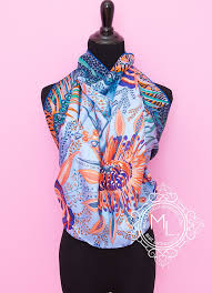 Silk flowers online south africa. Hermes Blue Twill Silk 90 Cm 36 Flowers Of South Africa Scarf Shawl Maison De Luxe