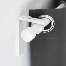 Betydlig Support Mural Plafond Blanc Ikea En 2020 Tringle Rideau Support Mural Support Tringle Rideau