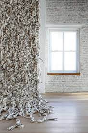 Dana Barnes Fiber Wall Hanging Textile Fiber Art Installation Art