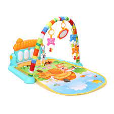 It hosts a soft covering that features arches providing the possibility to hang it overhead and support toys. Playmat For Babies At Game Promotions