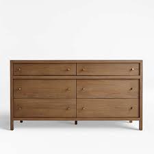 This is also 3/4 hardwood plywood cut slightly shorter than the side frames. 6 Drawer Dressers Crate And Barrel