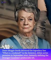 When Dame Maggie Smith first appeared as Violet Crawley, the Dowager  Countess of Grantham, in the premiere episode of Downton Abbey in September  2010, she instantly became the show's breakout character. Her